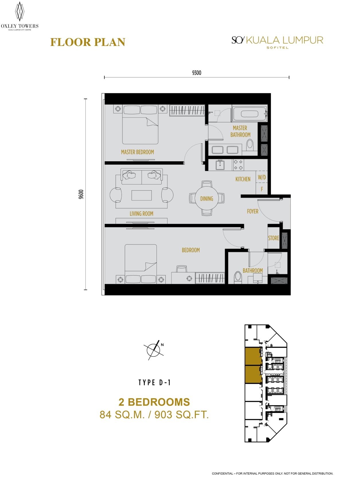 So Sofitel Residences Layout Plan